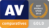 AV-Comparatives - Best Overall Speed 2015 - GOLD